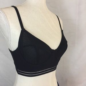 Vince Camuto Intimates & Sleepwear - Vince Camuto Black Ariana Longline Mesh Bra 34C Vince Camuto Intimates & Sleepwear - Vince Camuto Black Ariana Longline Mesh Bra 34C